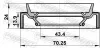 Wellendichtring, Schaltgetriebehauptwelle FEBEST 95JAS-45701424R Bild Wellendichtring, Schaltgetriebehauptwelle FEBEST 95JAS-45701424R