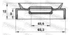 Wellendichtring, Antriebswelle FEBEST 95PAY-50650812R Bild Wellendichtring, Antriebswelle FEBEST 95PAY-50650812R