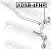 Lagerung, Stabilisator Hinterachse FEBEST ADSB-4FHR Bild Lagerung, Stabilisator Hinterachse FEBEST ADSB-4FHR