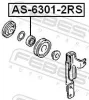 Lager FEBEST AS-6301-2RS Bild Lager FEBEST AS-6301-2RS