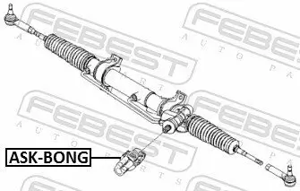 Lenkwelle FEBEST ASK-BONG Bild Lenkwelle FEBEST ASK-BONG