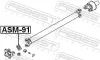 Gelenk, Gelenkwelle FEBEST ASM-91 Bild Gelenk, Gelenkwelle FEBEST ASM-91
