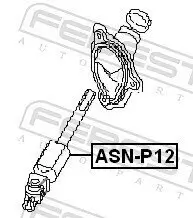 Lenkwelle FEBEST ASN-P12 Bild Lenkwelle FEBEST ASN-P12