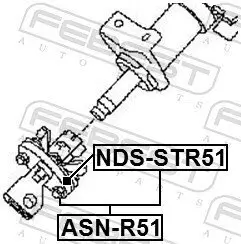 Lenkwelle FEBEST ASN-R51 Bild Lenkwelle FEBEST ASN-R51