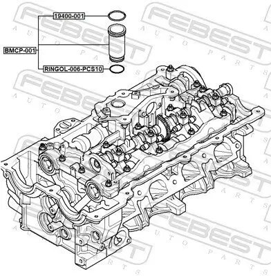 Zündkerzenrohr FEBEST BMCP-001 Bild Zündkerzenrohr FEBEST BMCP-001