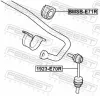 Lagerung, Stabilisator FEBEST BMSB-E71R Bild Lagerung, Stabilisator FEBEST BMSB-E71R