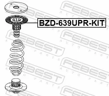 Anschlagpuffer, Federung Hinterachse FEBEST BZD-639UPR-KIT Bild Anschlagpuffer, Federung Hinterachse FEBEST BZD-639UPR-KIT