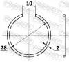 Montagesatz, Faltenbalg Antriebswelle FEBEST CC-1-28X2 Bild Montagesatz, Faltenbalg Antriebswelle FEBEST CC-1-28X2