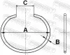 Montagesatz, Faltenbalg Antriebswelle FEBEST CC-5-33X2 Bild Montagesatz, Faltenbalg Antriebswelle FEBEST CC-5-33X2