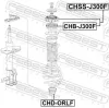 Wälzlager, Federbeinstützlager FEBEST CHB-J300F Bild Wälzlager, Federbeinstützlager FEBEST CHB-J300F