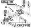 Lagerung, Lenker vorne hinten vor der Achse Hinterachse oben FEBEST CRAB-016 Bild Lagerung, Lenker vorne hinten vor der Achse Hinterachse oben FEBEST CRAB-016