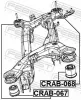 Lagerung, Achskörper vorne FEBEST CRAB-067 Bild Lagerung, Achskörper vorne FEBEST CRAB-067