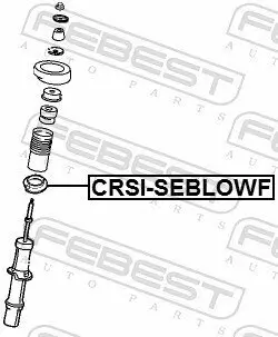 Federteller unten Hinterachse FEBEST CRSI-SEBLOWF Bild Federteller unten Hinterachse FEBEST CRSI-SEBLOWF