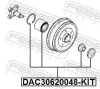 Radlagersatz Hinterachse FEBEST DAC30620048-KIT Bild Radlagersatz Hinterachse FEBEST DAC30620048-KIT