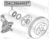 Radlager FEBEST DAC35640037 Bild Radlager FEBEST DAC35640037