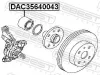 Radlager Vorderachse beidseitig FEBEST DAC35640043 Bild Radlager Vorderachse beidseitig FEBEST DAC35640043