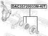 Radlagersatz FEBEST DAC35720033M-KIT Bild Radlagersatz FEBEST DAC35720033M-KIT