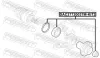 Radlagersatz Vorderachse FEBEST DAC37720037M-KIT2 Bild Radlagersatz Vorderachse FEBEST DAC37720037M-KIT2