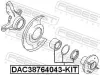 Radlager Vorderachse beidseitig FEBEST DAC38764043-KIT Bild Radlager Vorderachse beidseitig FEBEST DAC38764043-KIT