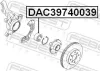 Radlager Vorderachse beidseitig FEBEST DAC39740039 Bild Radlager Vorderachse beidseitig FEBEST DAC39740039