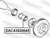 Radlager FEBEST DAC43820045 Bild Radlager FEBEST DAC43820045