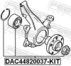 Radlagersatz Vorderachse FEBEST DAC44820037-KIT Bild Radlagersatz Vorderachse FEBEST DAC44820037-KIT