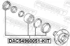 Radlagersatz Vorderachse FEBEST DAC54960051-KIT Bild Radlagersatz Vorderachse FEBEST DAC54960051-KIT