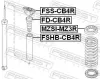 Anschlagpuffer, Federung FEBEST FD-CB4R Bild Anschlagpuffer, Federung FEBEST FD-CB4R