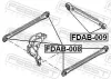 Lagerung, Lenker beidseitig Hinterachse unten FEBEST FDAB-008 Bild Lagerung, Lenker beidseitig Hinterachse unten FEBEST FDAB-008