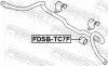 Lagerung, Stabilisator FEBEST FDSB-TC7F Bild Lagerung, Stabilisator FEBEST FDSB-TC7F