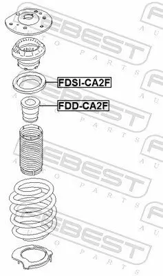 Federteller FEBEST FDSI-CA2F Bild Federteller FEBEST FDSI-CA2F