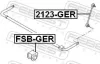 Lagerung, Stabilisator FEBEST FSB-GER Bild Lagerung, Stabilisator FEBEST FSB-GER