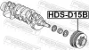 Riemenscheibe, Kurbelwelle FEBEST HDS-D15B Bild Riemenscheibe, Kurbelwelle FEBEST HDS-D15B