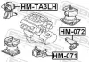 Lagerung, Motor vorne links FEBEST HM-TA3LH Bild Lagerung, Motor vorne links FEBEST HM-TA3LH