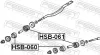 Lagerung, Lenker außen Vorderachse FEBEST HSB-060 Bild Lagerung, Lenker außen Vorderachse FEBEST HSB-060