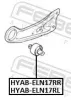 Lagerung, Lenker Hinterachse links FEBEST HYAB-ELN17RL Bild Lagerung, Lenker Hinterachse links FEBEST HYAB-ELN17RL