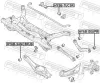 Lagerung, Lenker Hinterachse oben FEBEST HYAB-I30UPR Bild Lagerung, Lenker Hinterachse oben FEBEST HYAB-I30UPR
