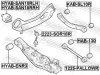 Lagerung, Lenker Hinterachse links FEBEST HYAB-SAN18RLH Bild Lagerung, Lenker Hinterachse links FEBEST HYAB-SAN18RLH