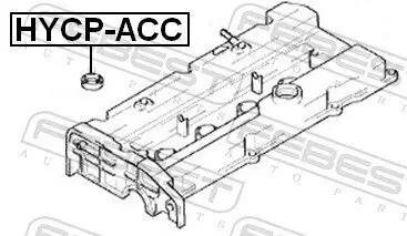 Dichtring, Kerzenschacht FEBEST HYCP-ACC Bild Dichtring, Kerzenschacht FEBEST HYCP-ACC