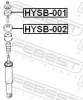 Distanzrohr, Stoßdämpfer FEBEST HYSB-002 Bild Distanzrohr, Stoßdämpfer FEBEST HYSB-002