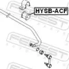 Lagerung, Stabilisator FEBEST HYSB-ACF Bild Lagerung, Stabilisator FEBEST HYSB-ACF