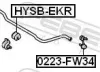 Lagerung, Stabilisator FEBEST HYSB-EKR Bild Lagerung, Stabilisator FEBEST HYSB-EKR