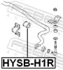 Lagerung, Stabilisator Hinterachse FEBEST HYSB-H1R Bild Lagerung, Stabilisator Hinterachse FEBEST HYSB-H1R
