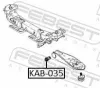 Lagerung, Lenker Vorderachse innen FEBEST KAB-035 Bild Lagerung, Lenker Vorderachse innen FEBEST KAB-035
