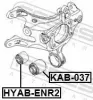 Lagerung, Lenker Hinterachse unten FEBEST KAB-037 Bild Lagerung, Lenker Hinterachse unten FEBEST KAB-037