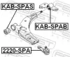 Lagerung, Lenker Vorderachse unten vorne FEBEST KAB-SPAS Bild Lagerung, Lenker Vorderachse unten vorne FEBEST KAB-SPAS