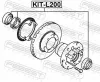 Radlagersatz Vorderachse FEBEST KIT-L200 Bild Radlagersatz Vorderachse FEBEST KIT-L200