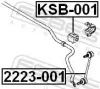 Lagerung, Stabilisator FEBEST KSB-001 Bild Lagerung, Stabilisator FEBEST KSB-001