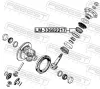 Lager, Differential FEBEST LM-33682217 Bild Lager, Differential FEBEST LM-33682217
