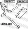 Lagerung, Lenker Hinterachse unten vorne FEBEST LRAB-018 Bild Lagerung, Lenker Hinterachse unten vorne FEBEST LRAB-018